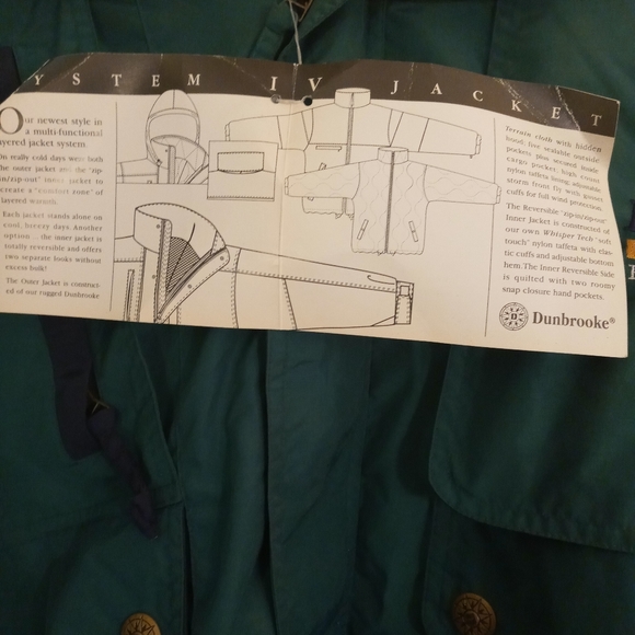 Dunbrook NWT System IV Men's Extreme Weather Proof Parka sz L - Picture 5 of 16